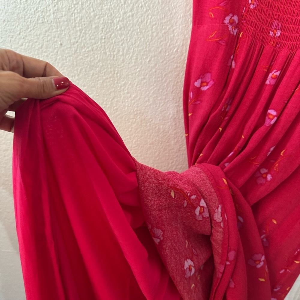 Z Supply Vibrant Red Maxi Dress - Picture 8 of 9